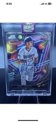   Will Smith 1/1   Autographed 2025 Topps   Dodgers 