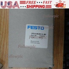 one New Festo CPE10-M1BH-5L-M5 196881 Solenoid Valve Quality assurance