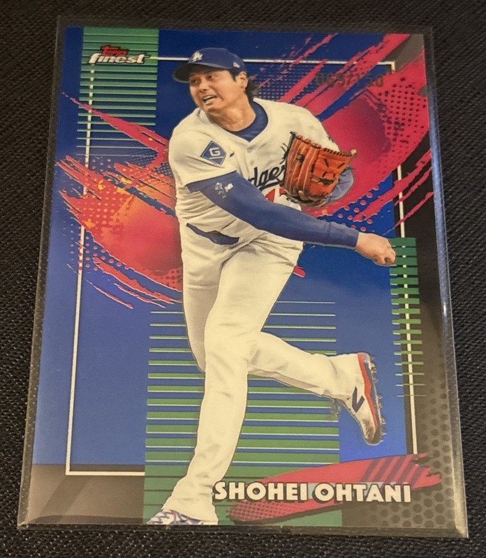 2026 Topps Finest - Shohei Ohtani #250 RARE Blue Refractor 69/150 Dodgers NICE! 