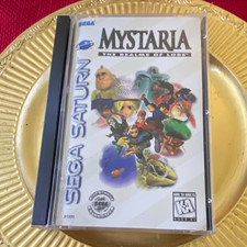 SEGA Mystaria: The Realms of Lore Sega Saturn Complete Manual NTSC-U/C