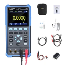 HDS272S 3 In1 Handheld Digital Oscilloscope Waveform Generator Multimeter 2CH US