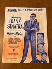 1943 I Couldn't Sleep a Wink Last Night Frank Sinatra Higher & Higher 
