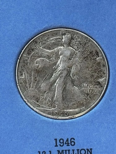 1946-P Walking Liberty Half Dollar - VF - #0328EC