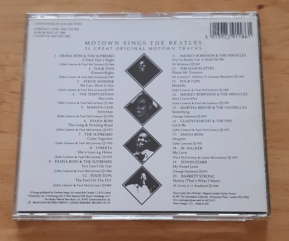 Motown Sings The Beatles - CD - sehr guter Zustand - Bild 2 von 2