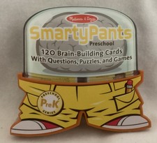 Melissa And Doug Smarty Pants Preschool 120 Brain Building Educational Cards