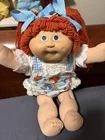 Cabbagepatch 1983 Hm3 Red Ponies Blue Eyes Great Vintage Condition Smoke Free