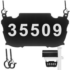House Numbers for Outside, House Address Numbers for House, Metal Double Side...