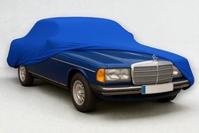 Ganzgarage Indoor Stretch Cover Carcover f&uuml;r Mercedes W123 Limousine/Coupe Blau