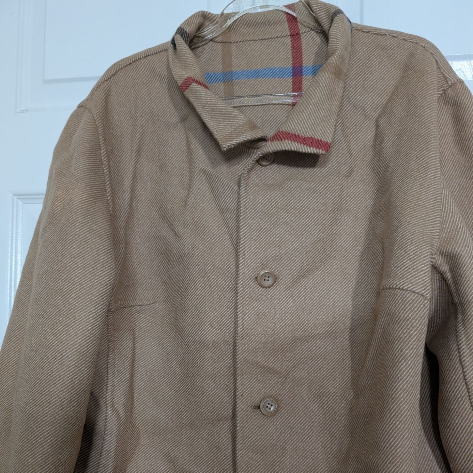 Pendleton Check Reversible Jacket Womens Size Lar… - image 4