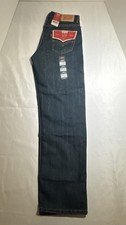 LEVI  S Youth Boys 505 Straight Leg Adjustable Waist Denim Jeans Sz-14Reg 27x29