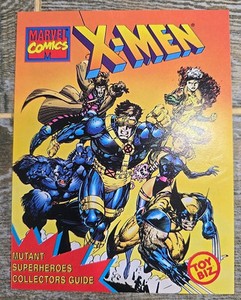 1994 X-MEN MUTANT SUPER HEROS COLLECTOR'S GUIDE MARVEL COMICS TOYBIZ