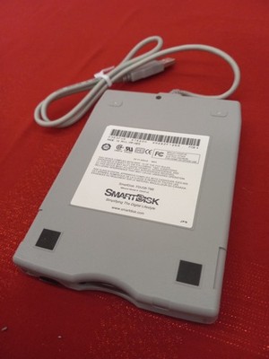 SmartDisk FDUSB-TM2 Floppy Disk USB Drive Mitsumi Model #D353FUE Tested Works