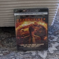 Oppenheimer 4K Ultra HD Blu-ray Digital Code, 2023 NEW