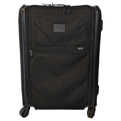 TUMI Alpha 3 Suitcase Black International Dual Access 4 Wheeled Luggage 25''