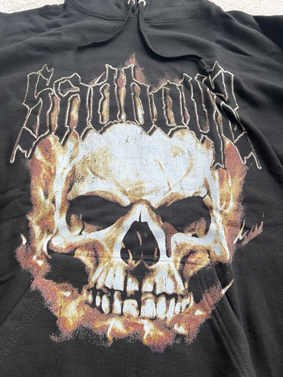 サブカルチャー　subculture DAYTONA SKULL HOODIE Hot Leathers GMZ4305 Men's 'Skull and Crossbones' Black