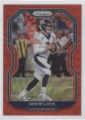 2020 Panini Prizm Red Wave Prizm 2/149 Drew Lock #113 0p10