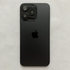 Original Battery Back Glass Housing Replacement For Apple iPhone 15Pro Max Black
