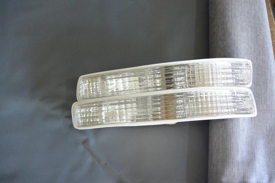 JDM Transparente Parachoques Luces Lente 90-91' Kouki Sir Fit Honda CRX CR-X EF7 EF8 SH2 Foto 2 de 4