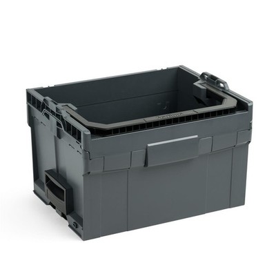 LT BOXX 272 anthrazit Werkzeugkoffer leer Bosch Sortimo L Boxx Werkzeugbox offen