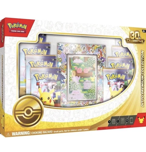 Pokemon TCG: 30th Celebration Ditto Premium Collection Ships 11/6 Sealed - product listing photo