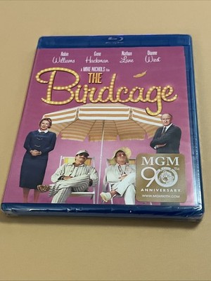 The Birdcage Blu-ray 1996 Robin Williams Nathan Lane Gene Hackman New Sealed