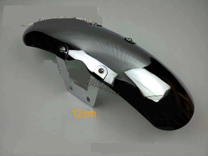 Переднее крыло брызговика металлический чехол для мотоцикла Kawasaki W400 W650 W800 (42 см) - Изображение 4 из 4