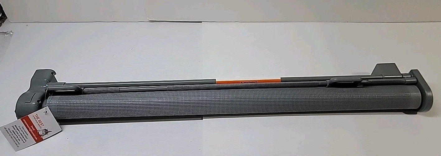 Reinforced Retractable Baby Gates with Support Rods, Retractable Pet Gate for Do