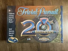 Trivial Pursuit 20th Anniversary Edition Cards Complete Board Game Trivia 