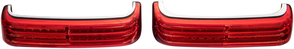 Custom Dynamics PB-SB-HD-CR luzes de alforje de sonda 97-06 Harley Road King FLHR - Imagem 2 de 3