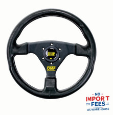 Omp Gp Racing Steering Wheel - Blackblack Od0-1981-071 New From Usa Omp Gp Racing Steering Wheel - Blackblack Od0-1981-071 New From Usa