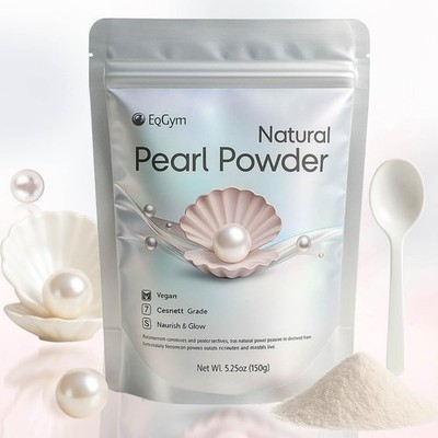 Pure Pearl Powder for Skin - 5.29oz Natural Freshwater White 