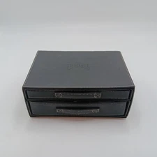 Bicycle poker 200 chip set with Leather Case and Poker Cards HTF