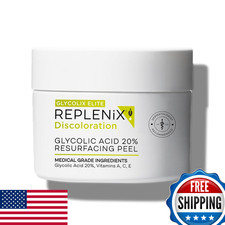 Replenix Glycolix Elite Glycolic Acid Peel Pads 60ct Travel Brighten Smooth