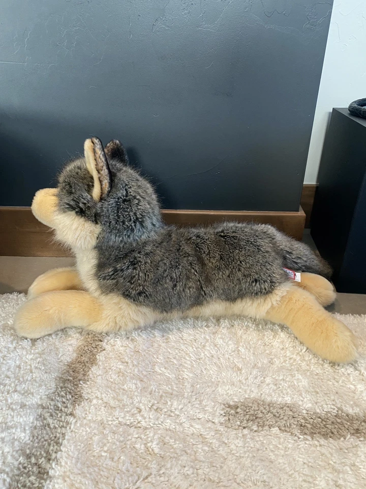 NIKO the Plush WOLF bicho de pelúcia - por Douglas Cuddle Toys - #2441 - Imagem 2 de 4