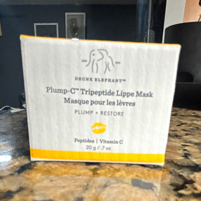 Drunk Elephant Plump-C Tripeptide Lip Mask Peptides + Vitamin C 20g/0.7oz