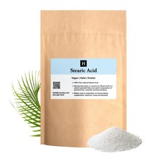 Stearic Acid - PREMIUM QUALITY 100 Pure Flakes Soap Lotion Candle FOOD GRADE A