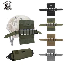 Tactical Helmet Counterbalance Weight Bag Helmet Counterweight Battery NVG Pouch