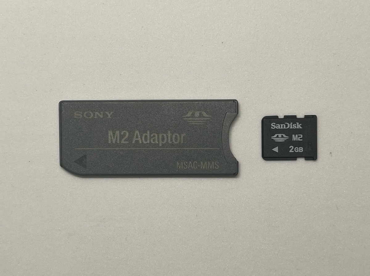 Sony 1Gb Memory Stick M2+Adapter For Sony DSC-P100 P73 S40 F717 W1