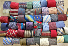 Lot 50 Pc Men  s Necktie Mix Get What You See Quilting Craft Lots