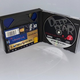 Deep Fear GS-9189 SEGA SATURN Japanese CIB  reg spine card