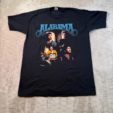 VTG 1996 Alabama Band Richard Southern Tour Shirt Country Music Sz XL Deadstock
