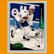 Martin Rucinsky #170 1993-94 Parkhurst Emerald Ice Quebec Nordiques Hockey Card