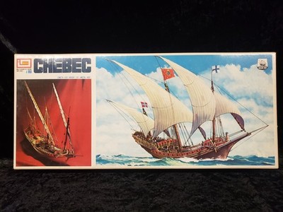 Imai Heller CHEBEC 1/80 Vintage Plastic Model Kit 1780 OPEN BOX COMPLETE