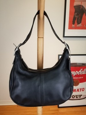 VINTAGE COACH LEGACY WEST ZOE CRESCENT HOBO LEATHER SHOULDER HAND