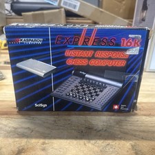 SCISYS KASPAROV EXPRESS 16K INSTANT RESPONSE CHESS COMPUTER. VG