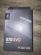 Samsung 870 EVO 1TB, 2.5 inch Internal SSD - ‎MZ-77E1T0B/AM