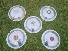 Set Of 4 1938-1940 Lasalle Large Chrome Hubcaps Hub Caps 1939 Special Series 52