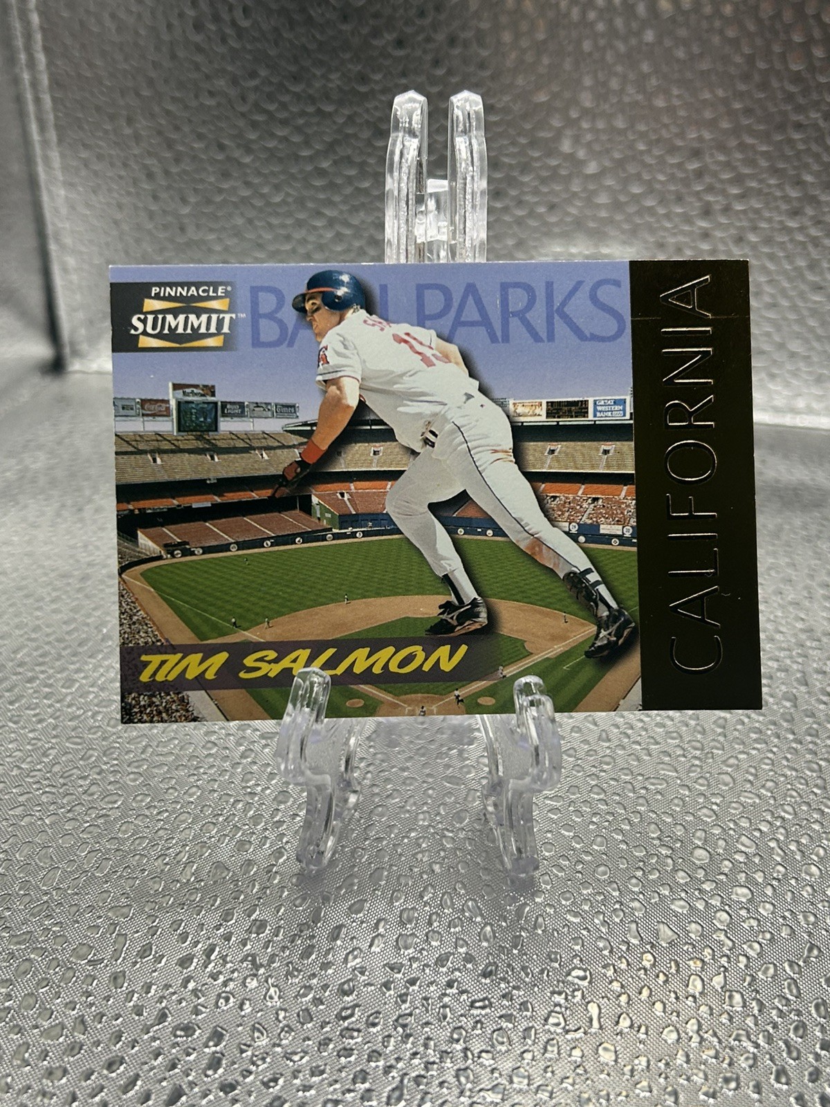 1996 Summit #16 Tim Salmon Ballparks California Angels  #1632/8000