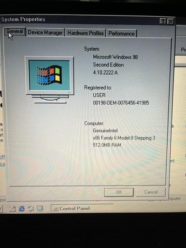 COMPAQ ARMADA E500 VINTAGE LAPTOP PIII 650MHz 512MB RAM 12GB HDD WINDOWS 98 SE - Picture 3 of 24