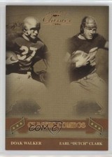 2006 Donruss Classics Classic Combos 30/500 Doak Walker Earl Dutch Clark HOF 0l2